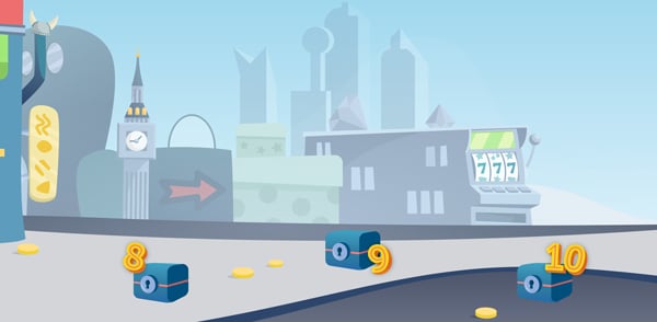 PlayFrank Tracks gamification example