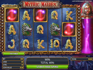 Mythic Maiden Free Spins