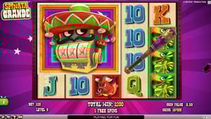 Mini Slot Bonus game in Spinata Grande Slot
