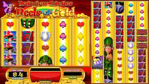Free Spins in Rainbow Riches reels of gold