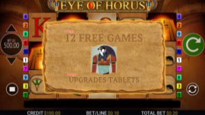 Eye of Horus slot game