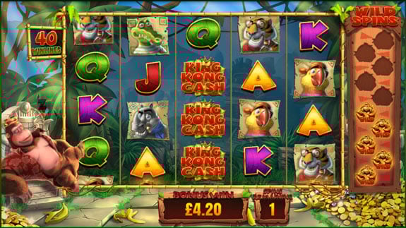 King Kong Cash slot game