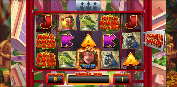 King Kong Cash free spins