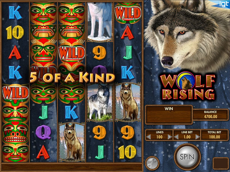 Wolf Rising slot game