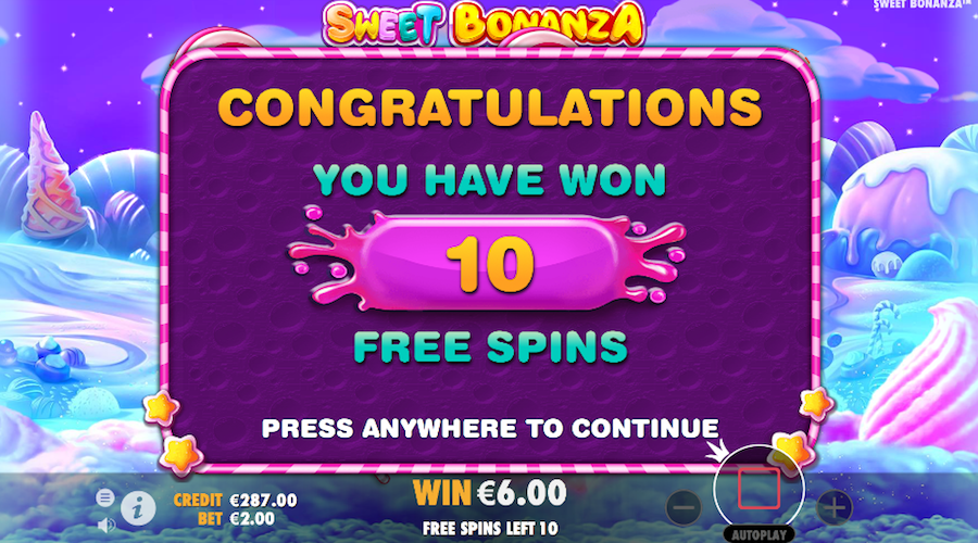 Sweet Bonanza slot free play