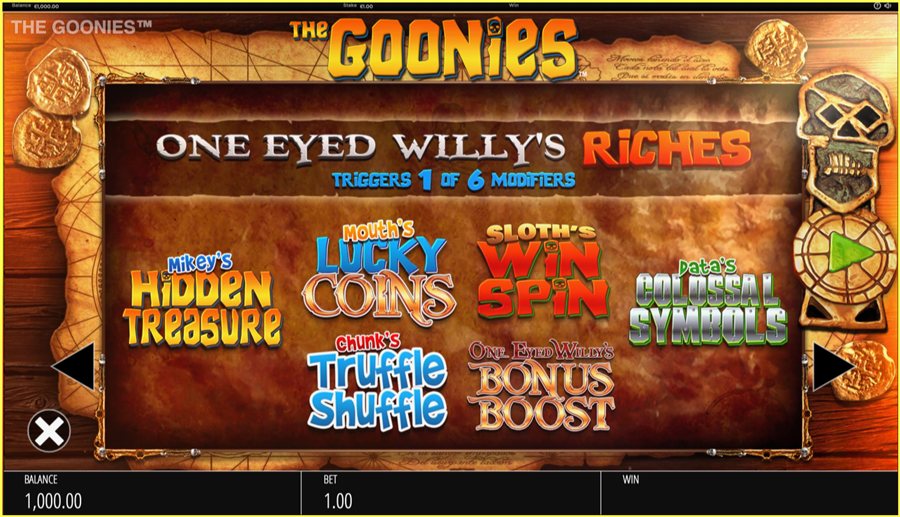The Goonies slot