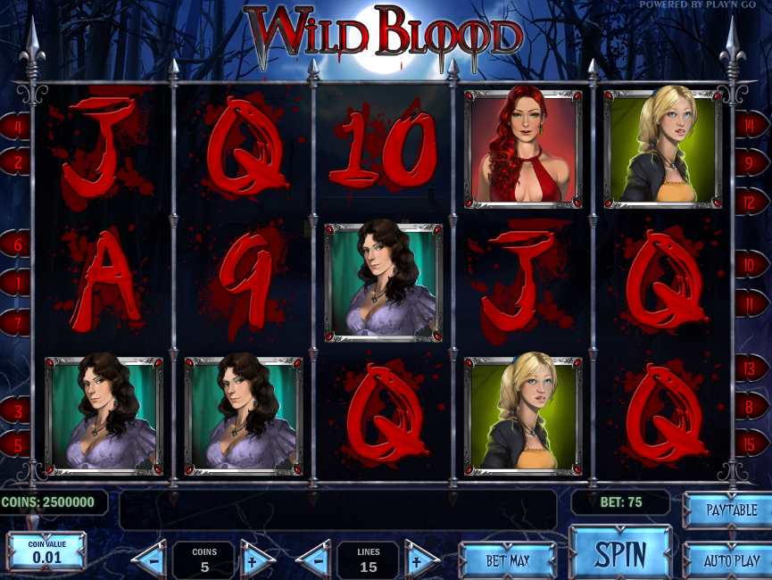 Wild Blood slot game