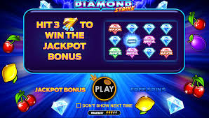 Diamond strike jackpot slot