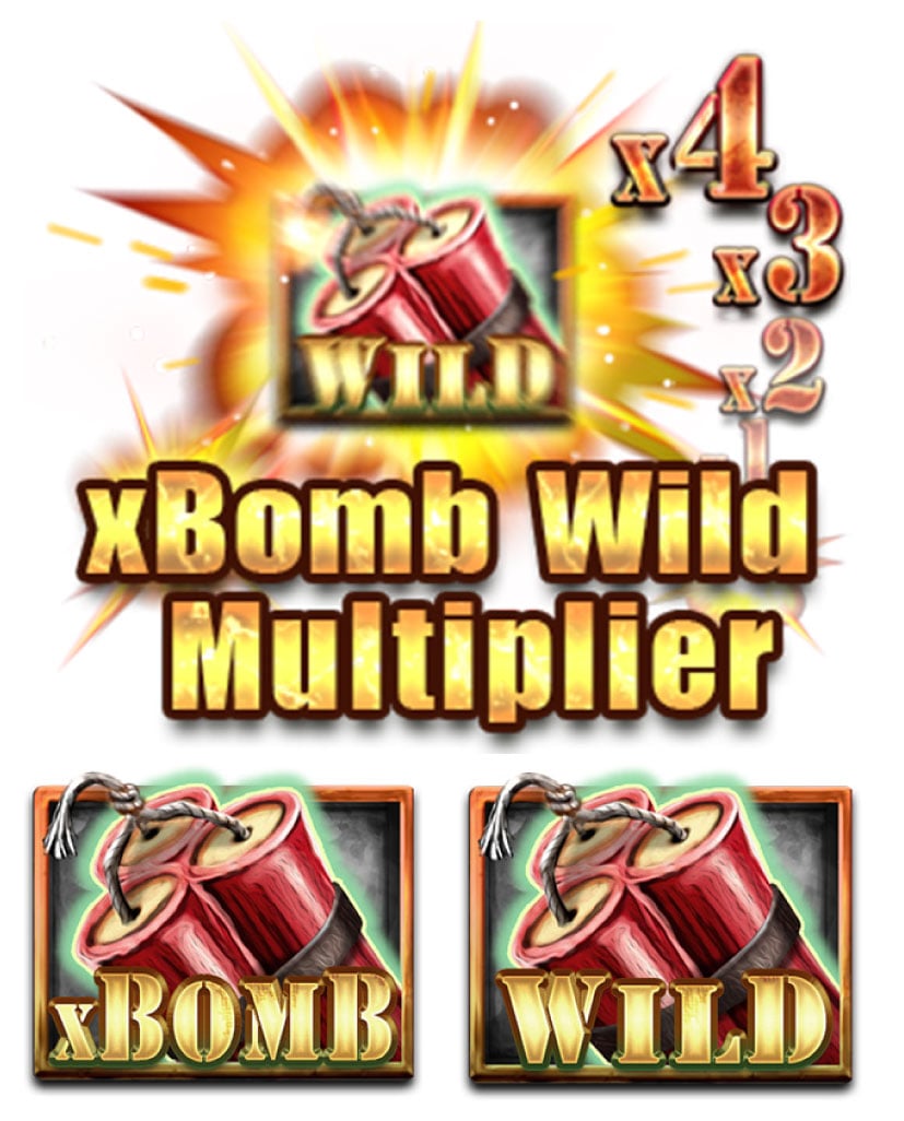 Misery Mining Online Slot: X-Bomb Wild Multiplier