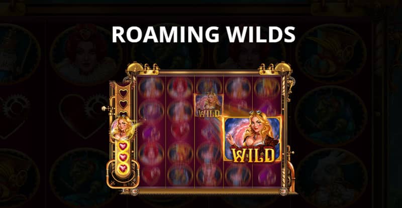 Alice Mega Riches Slot: Wild Symbol