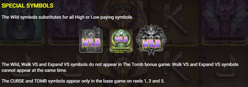 Undead Fortune Slot Special Symbols