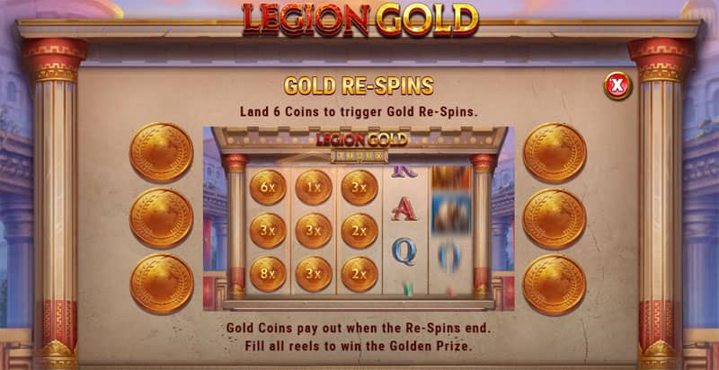 Legion Gold Bonuses: Gold Respins