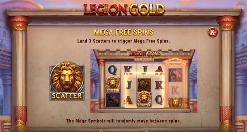 Legion Gold Slot Bonuses: Mega Free Spins